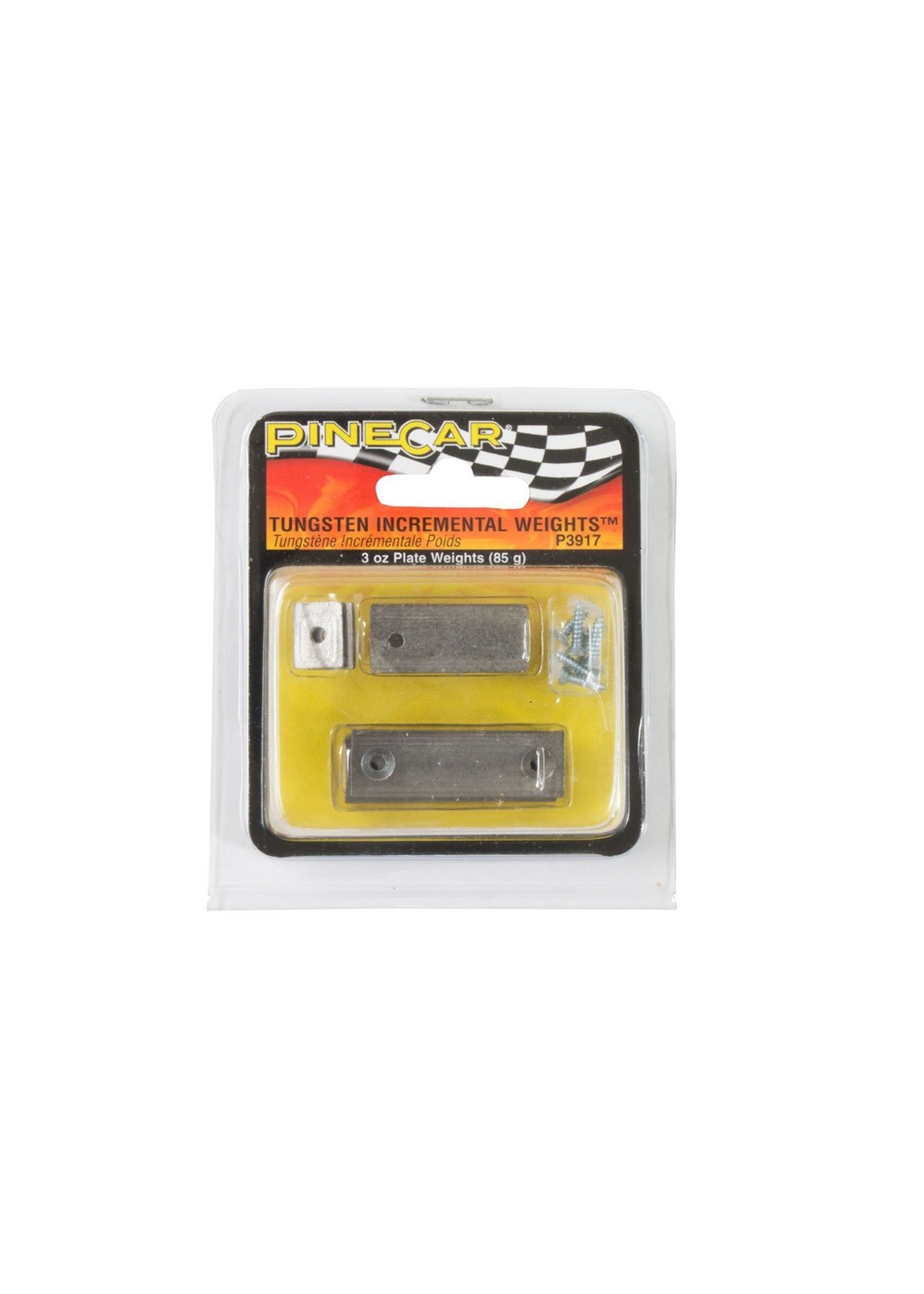 Pinecar PIN 3917 - Tungsten Weights, 3 oz Plate