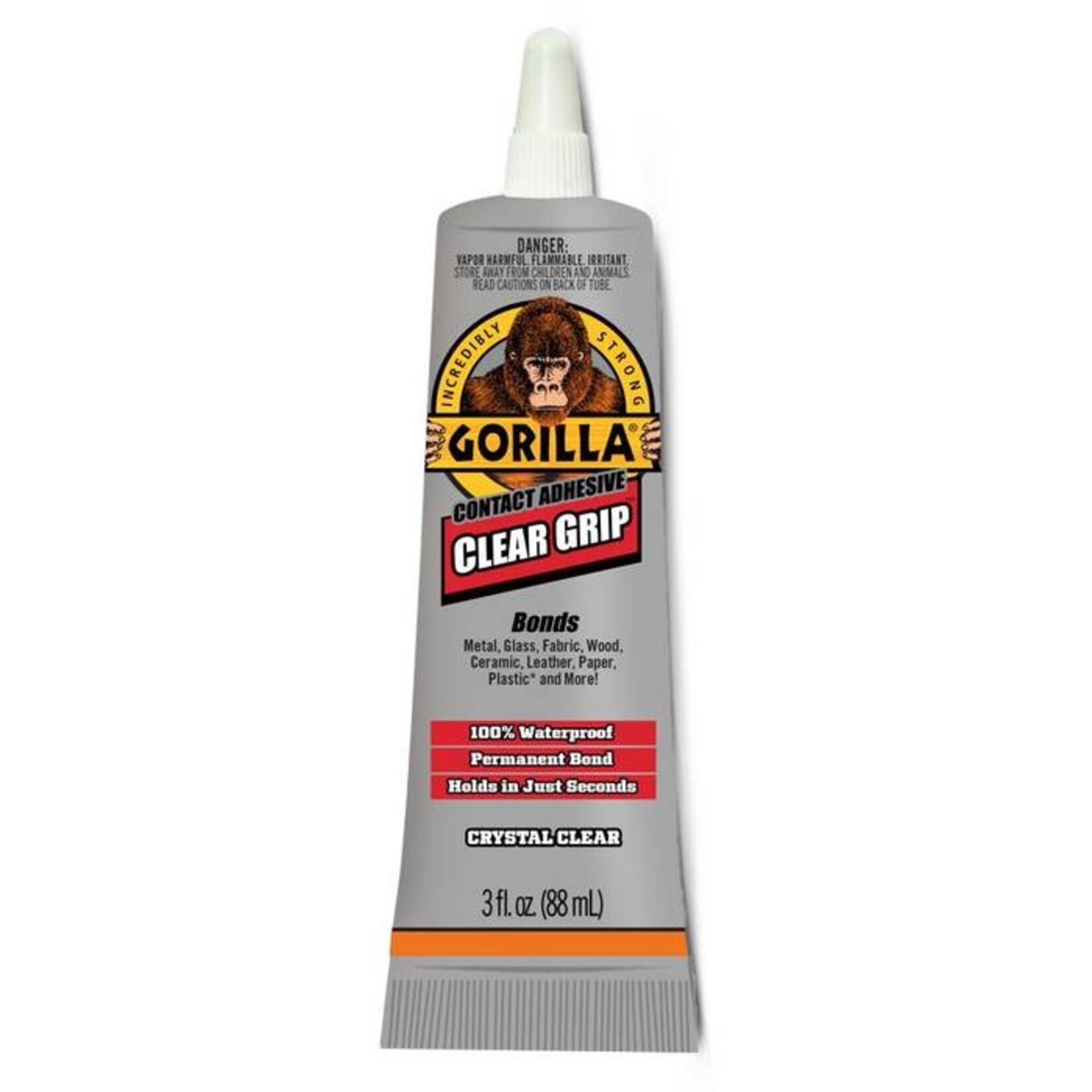 Gorilla Glue 8040002 - Gorilla Clear Grip (3oz)