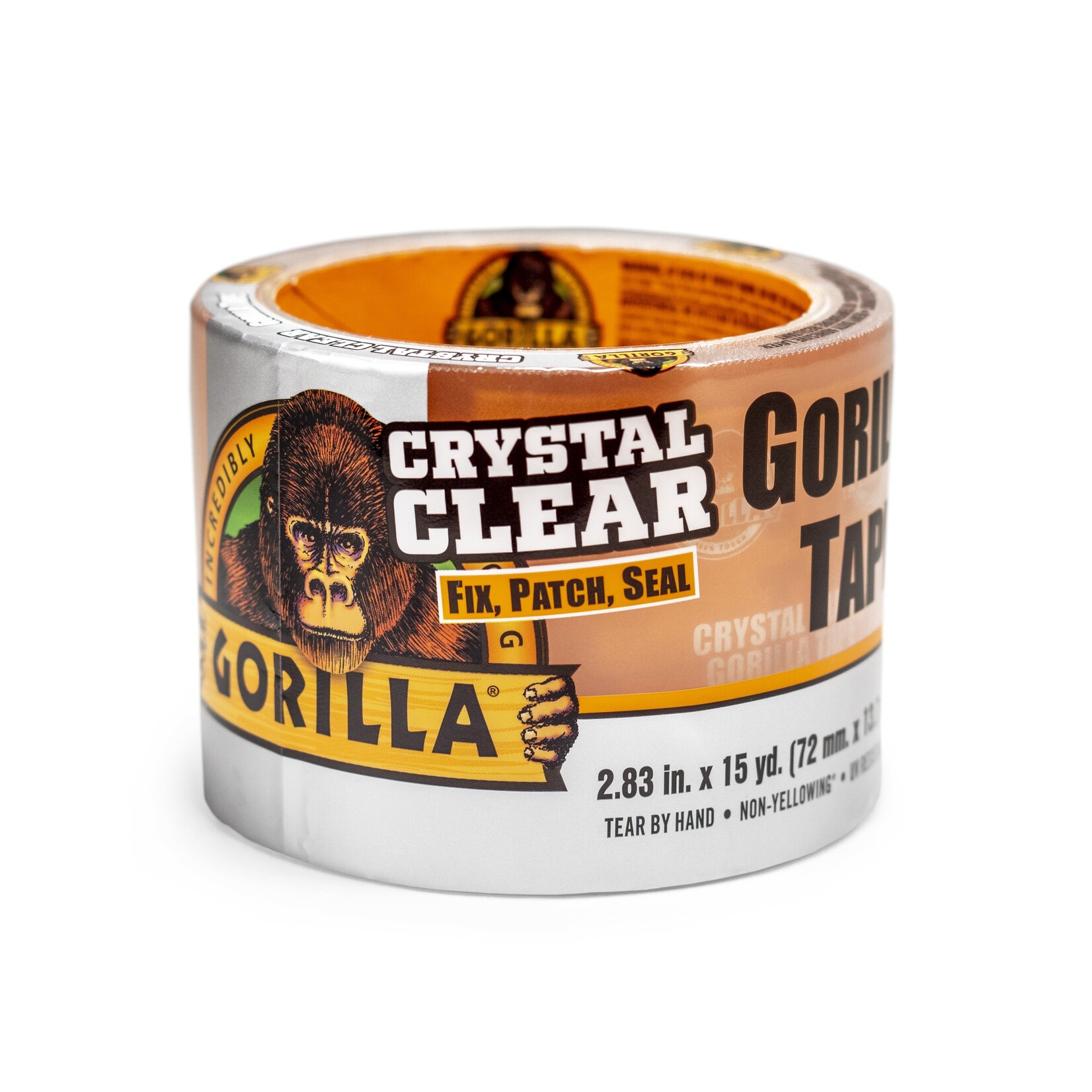 Gorilla Glue 6015002 - Gorilla "Crystal Clear" Tape (15yd)