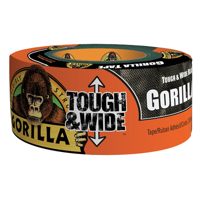 Gorilla - Black Tape Tough & Wide (30yd)