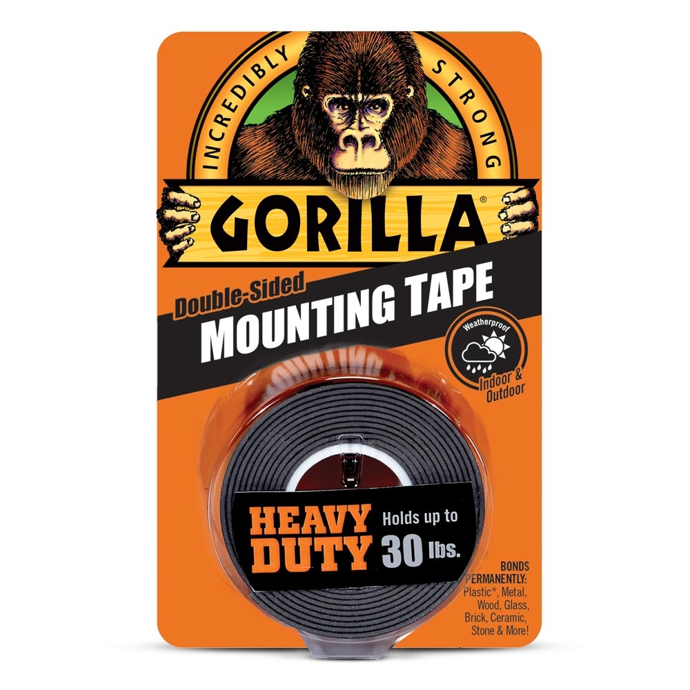 Gorilla - Heavy Duty Mounting Tape (60in)