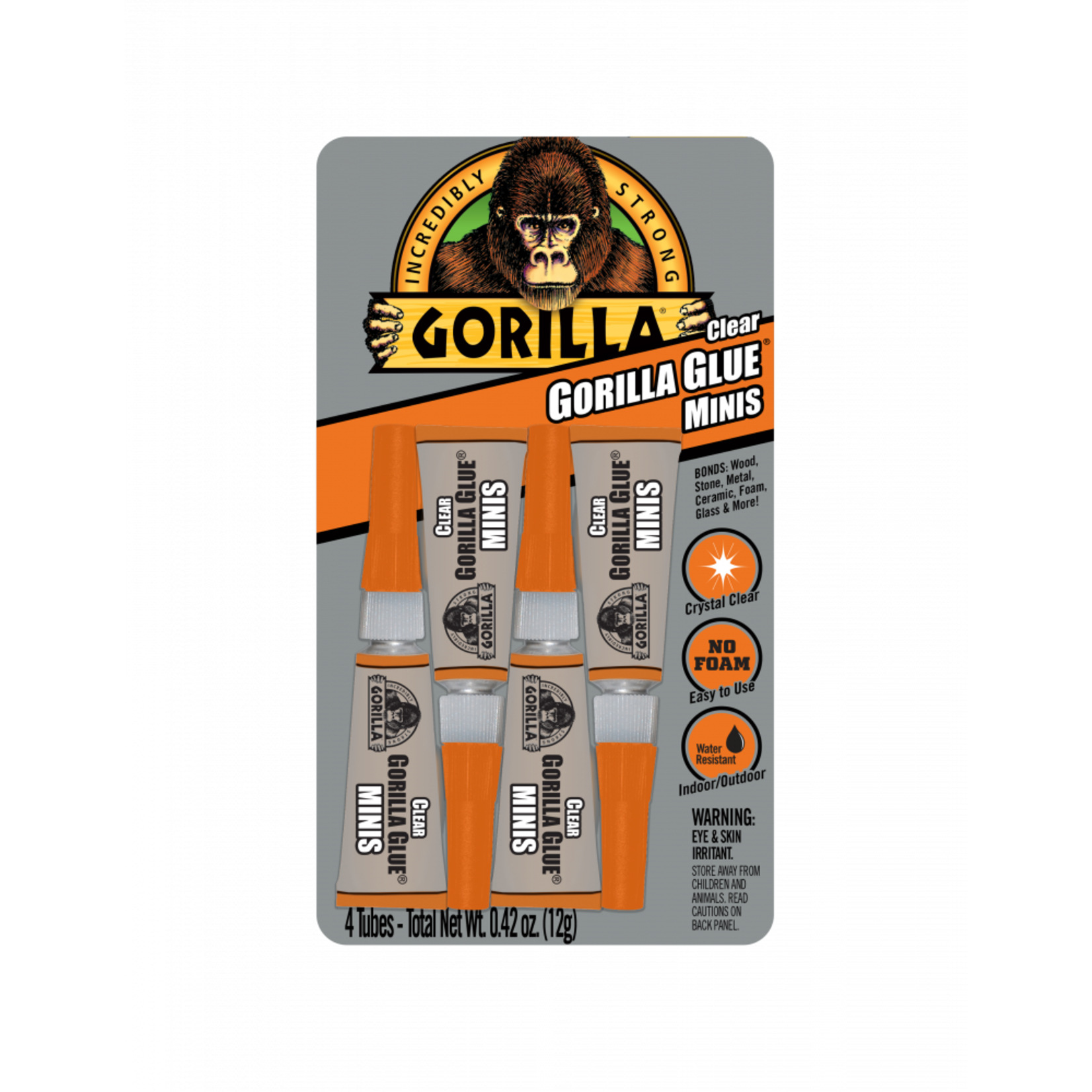 Gorilla Glue Gorilla - Clear Glue (3g, 4pck)