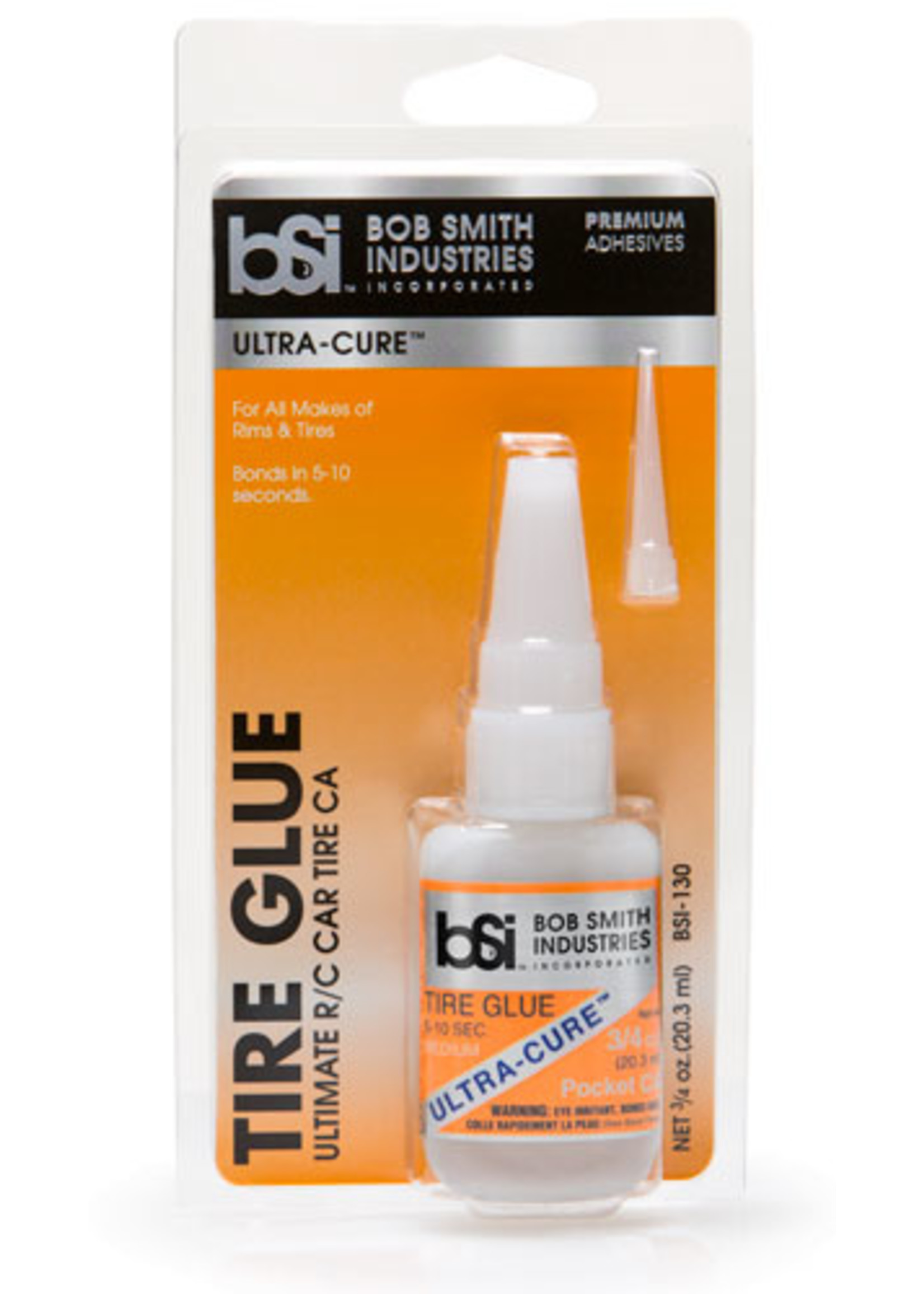 Bob Smith Industries BSI130 - Ultra-Cure Tire Glue (3/4oz)