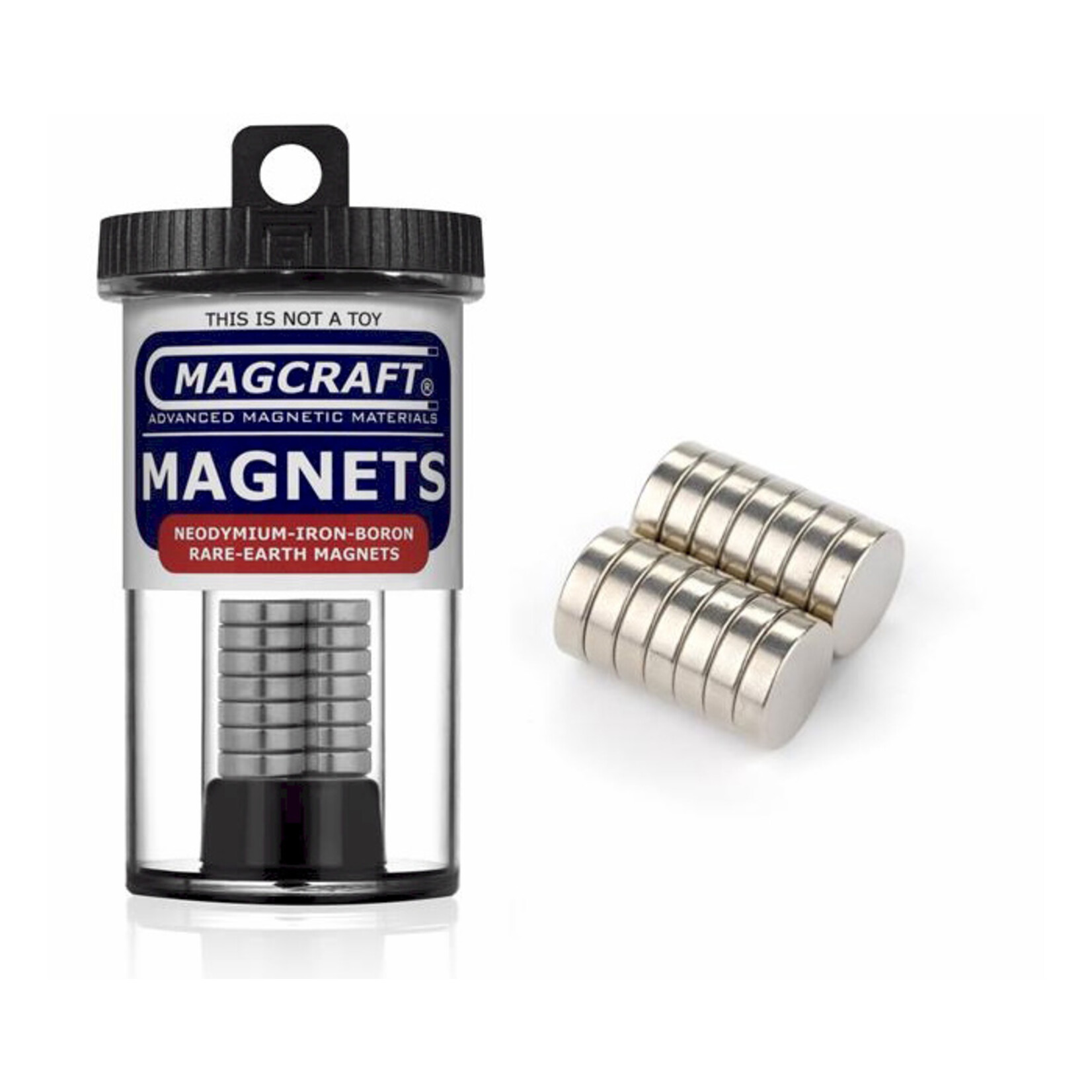 Magcraft NSN0802 - Disc 0.5" x 0.125" (14 Count)
