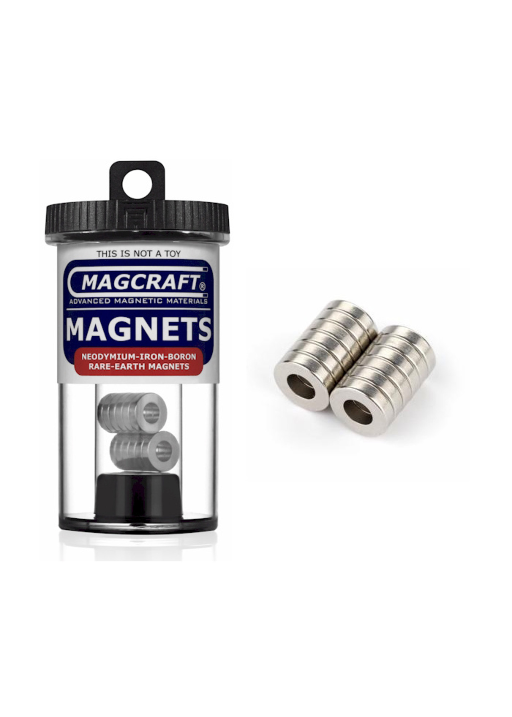 Magcraft NSN0814 - Ring 0.5" x 0.25" (12 Count)