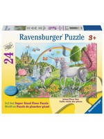 Ravensburger Prancing Unicorns - 24 Piece Floor Puzzle