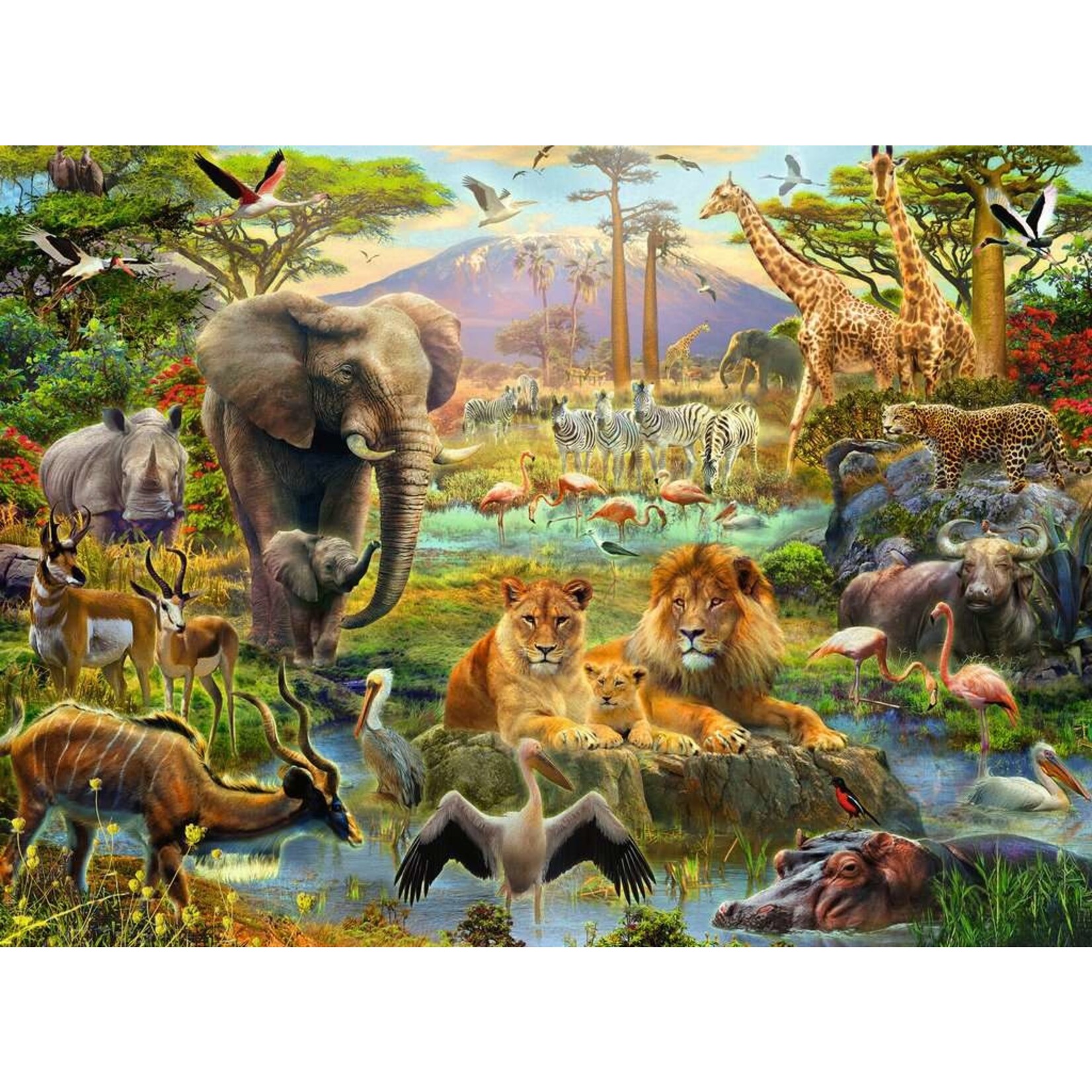Ravensburger Animals of the Savanna - 200 Piece Puzzle