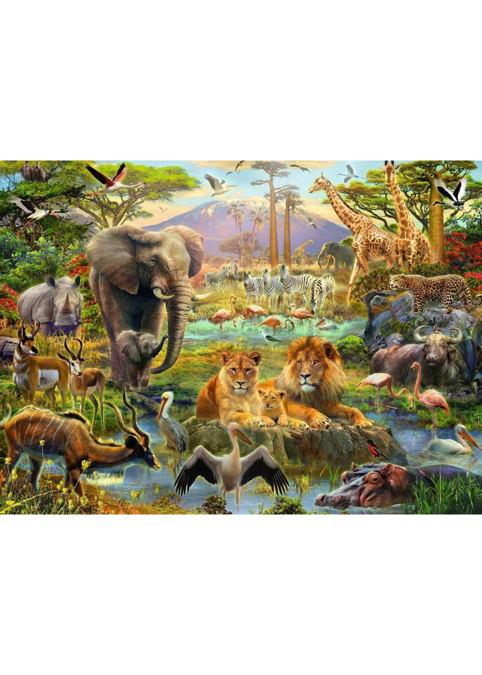 Ravensburger Animals of the Savanna - 200 Piece Puzzle