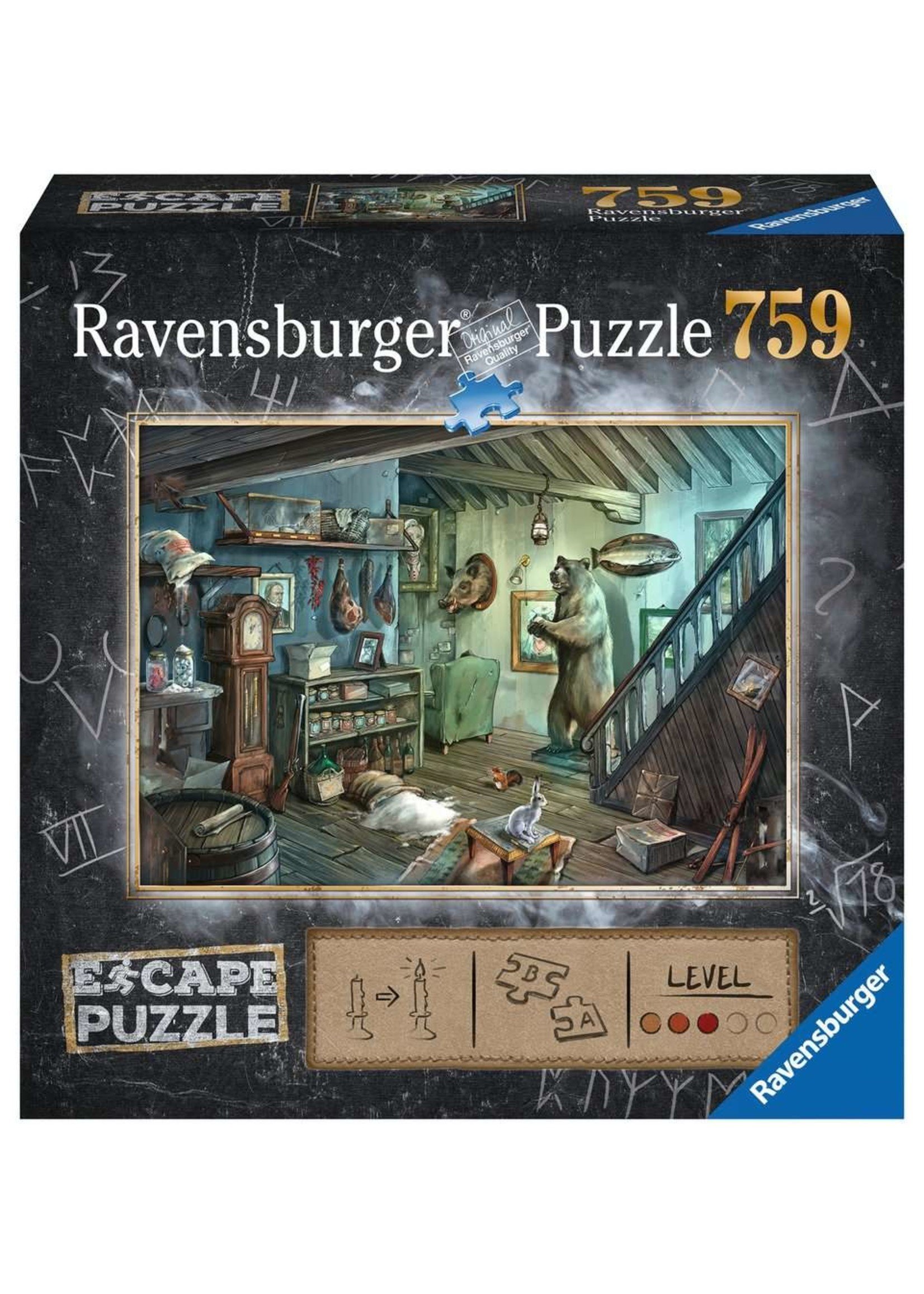Ravensburger The Forbidden Basement - 759 Piece Escape Puzzle