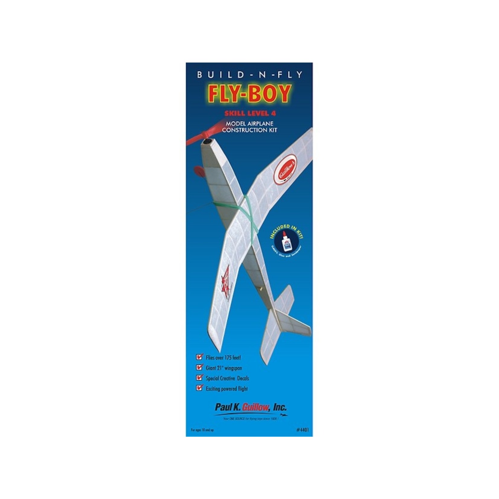 Guillows Fly Boy - Balsa Motorplane