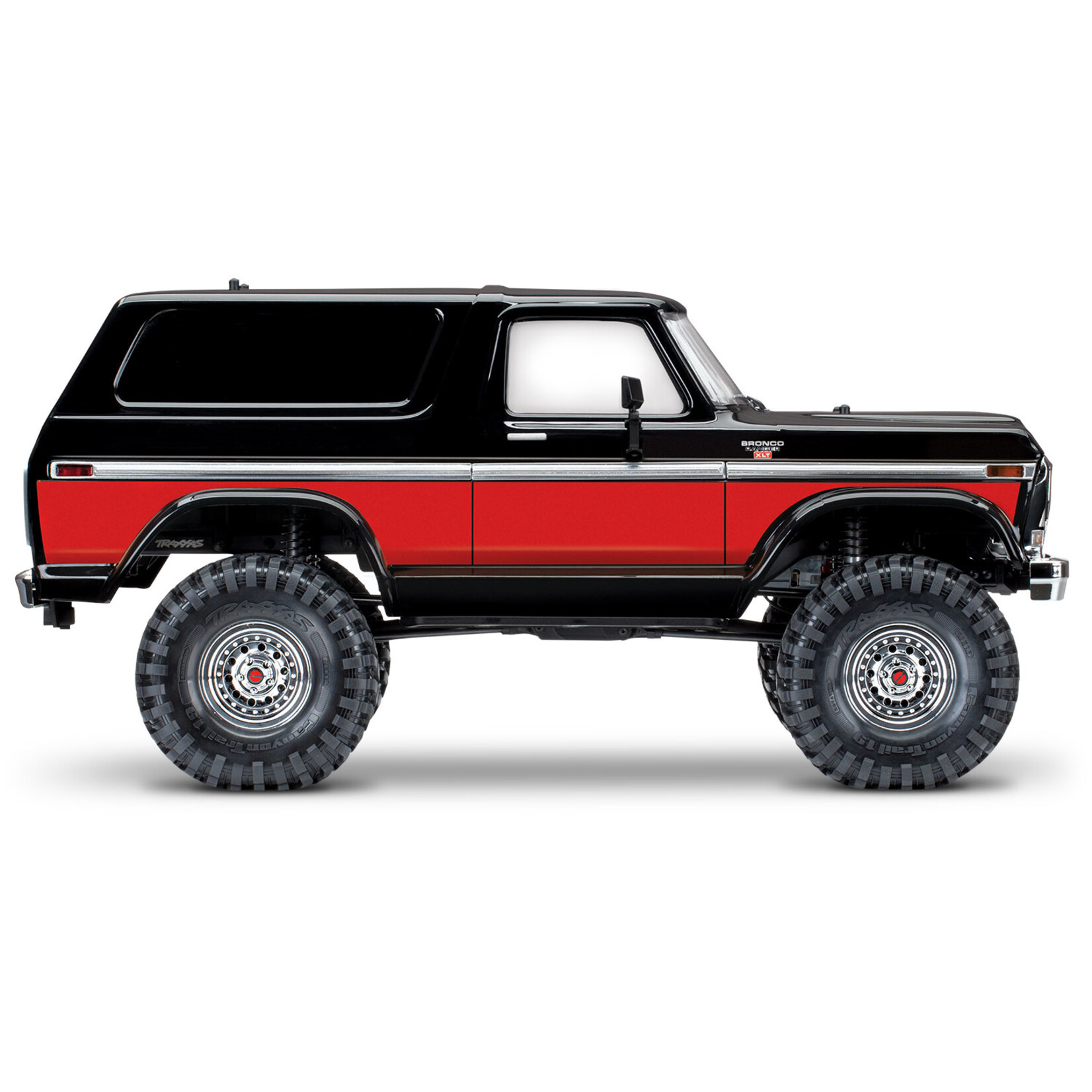 Traxxas 1/10 TRX-4 Trail Crawler Truck w/'79 Bronco Ranger XLT Body - Red