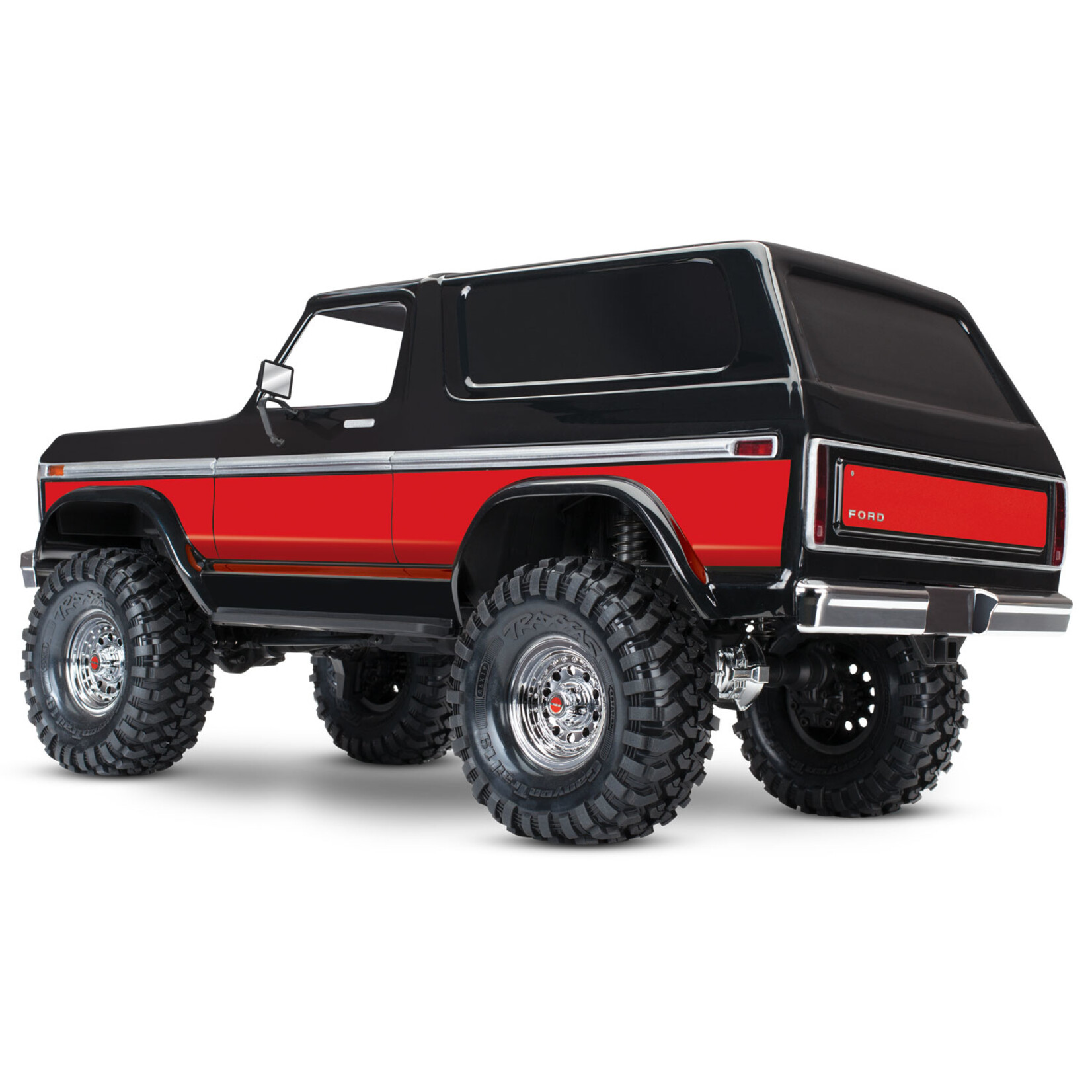 Traxxas 1/10 TRX-4 Trail Crawler Truck w/'79 Bronco Ranger XLT Body - Red