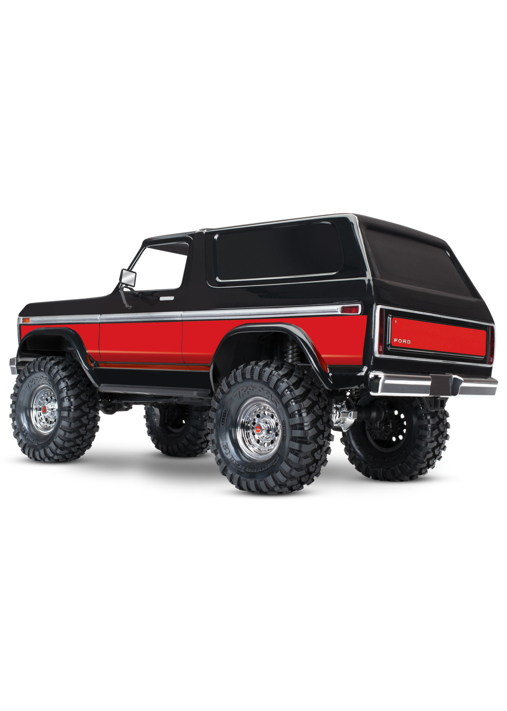 Traxxas 1/10 TRX-4 Trail Crawler Truck w/'79 Bronco Ranger XLT Body - Red