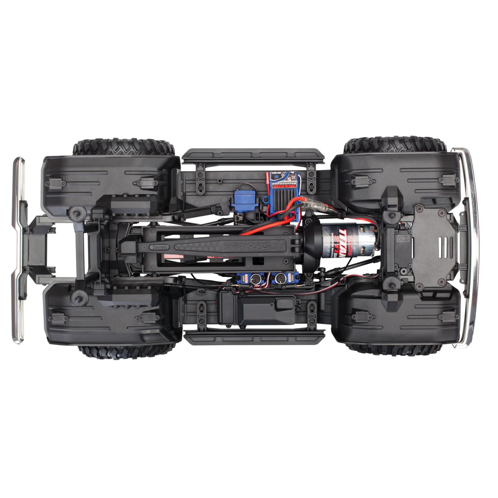 Traxxas 1/10 TRX-4 Trail Crawler Truck w/'79 Bronco Ranger XLT Body - Red
