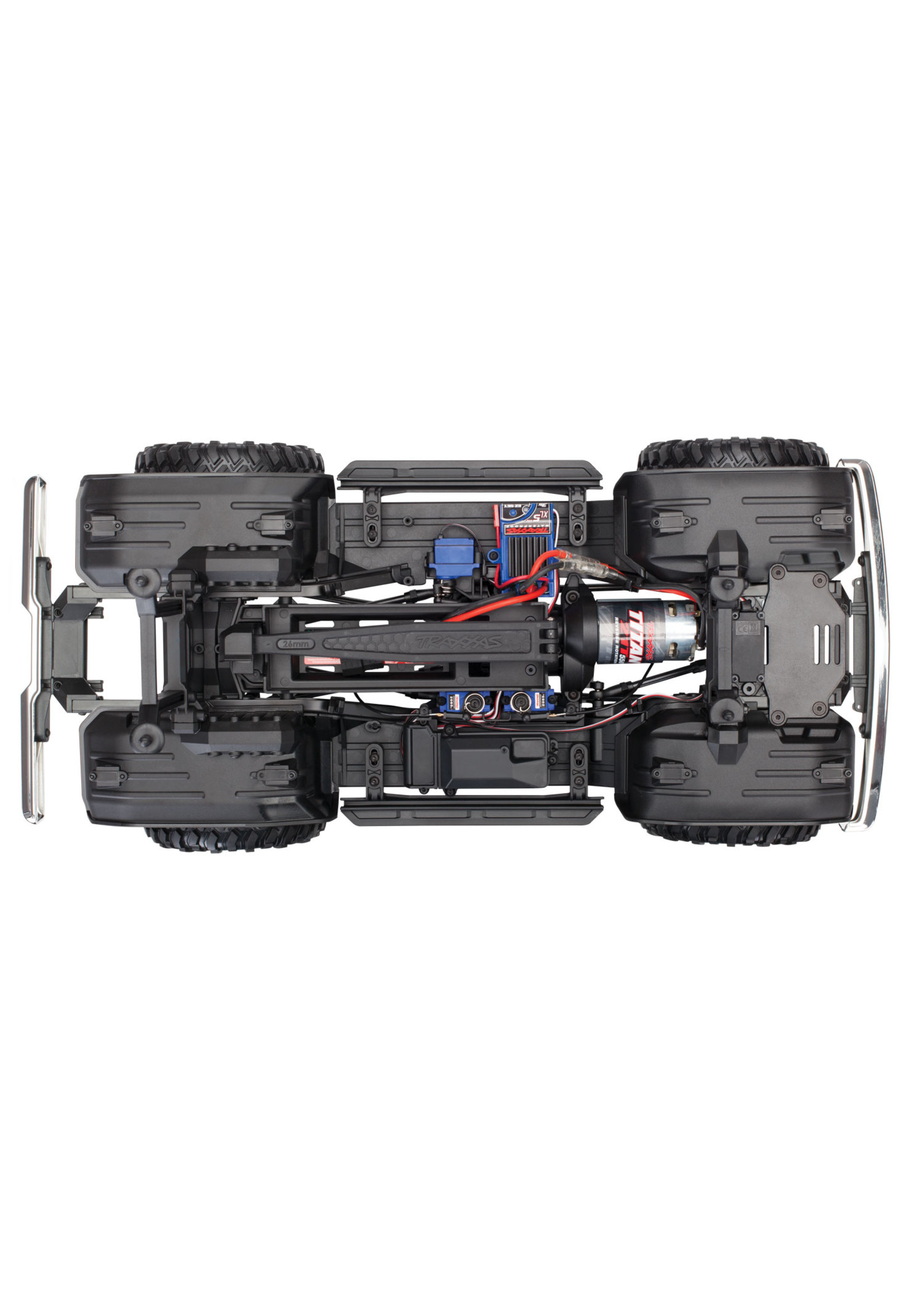 Traxxas 1/10 TRX-4 Trail Crawler Truck w/'79 Bronco Ranger XLT Body - Red