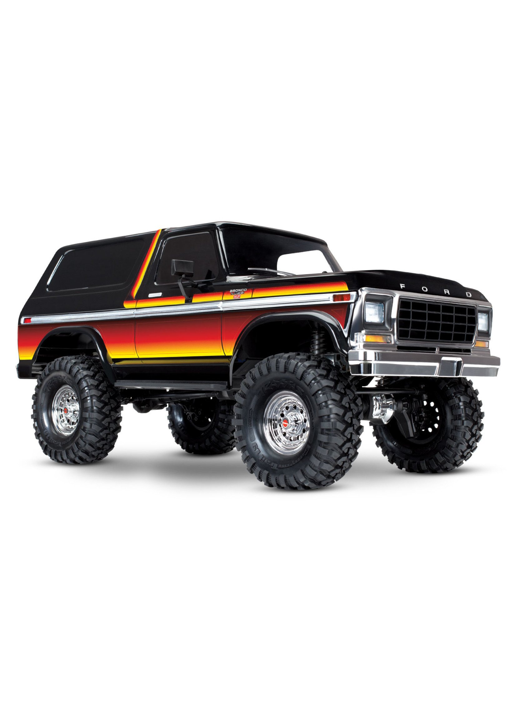 Traxxas 1/10 TRX-4 Trail Crawler Truck w/'79 Bronco Ranger XLT Body - Sunset