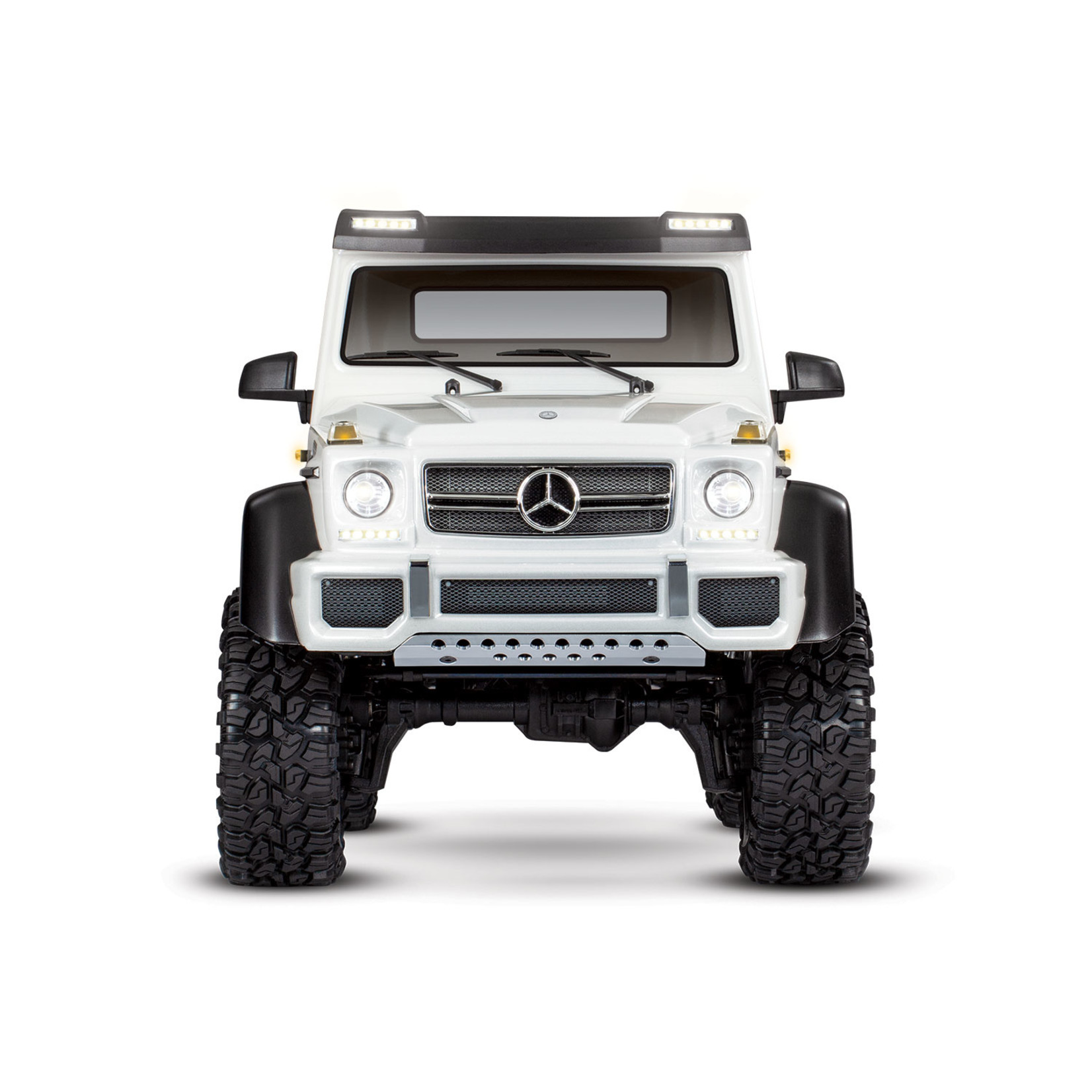 Traxxas 1/10 Mercedes-Benz G 63 AMG 6x6 RTR Scale and Trail Crawler - White