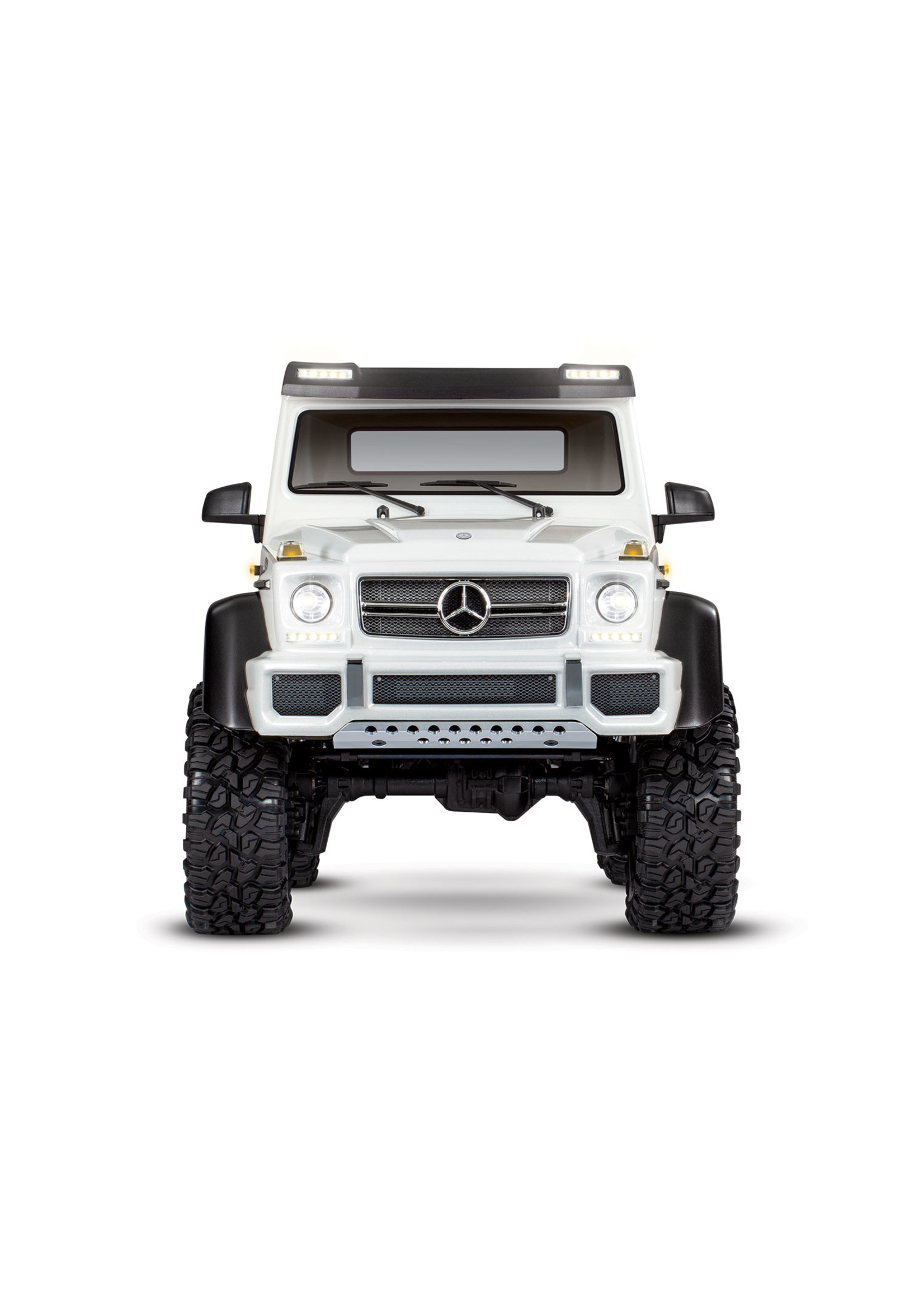 Traxxas 1/10 Mercedes-Benz G 63 AMG 6x6 RTR Scale and Trail Crawler - White