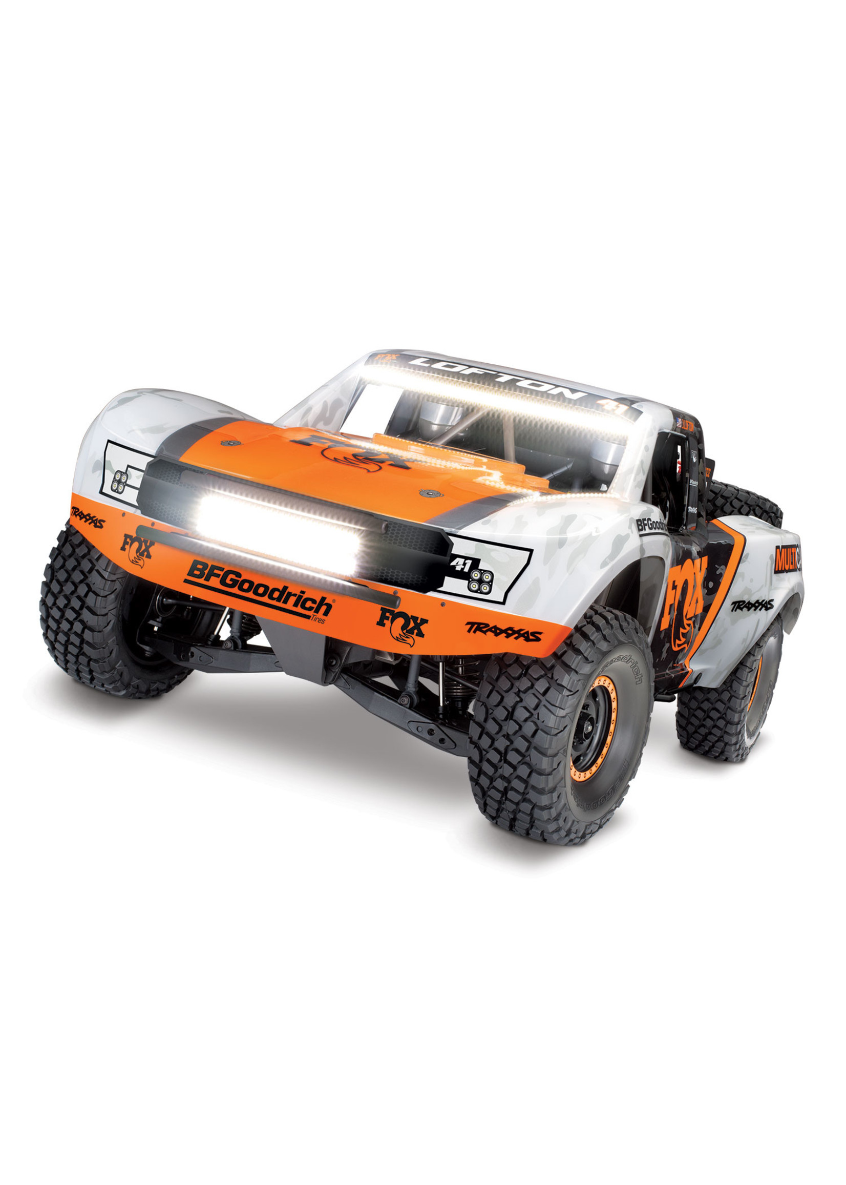 Traxxas Pro-Scale 4X4 Unlimited Desert Racer w/Lights - Fox