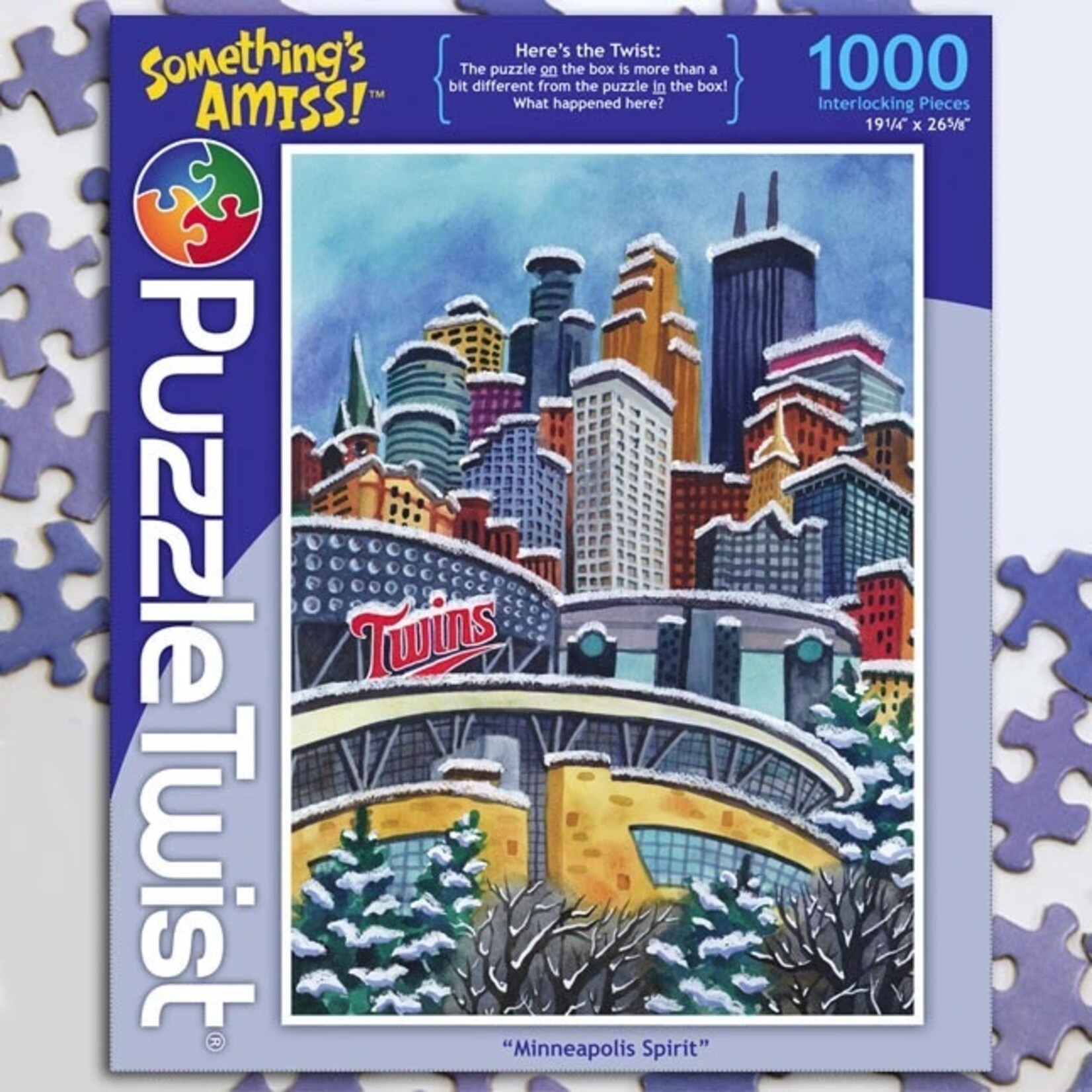 Puzzle Twist Minneapolis Spirit - 1000 Piece Puzzle