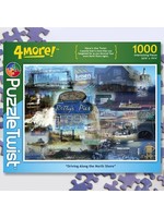 Puzzle Twist Driving Along The North Shore - 1000 Piece Puzzle