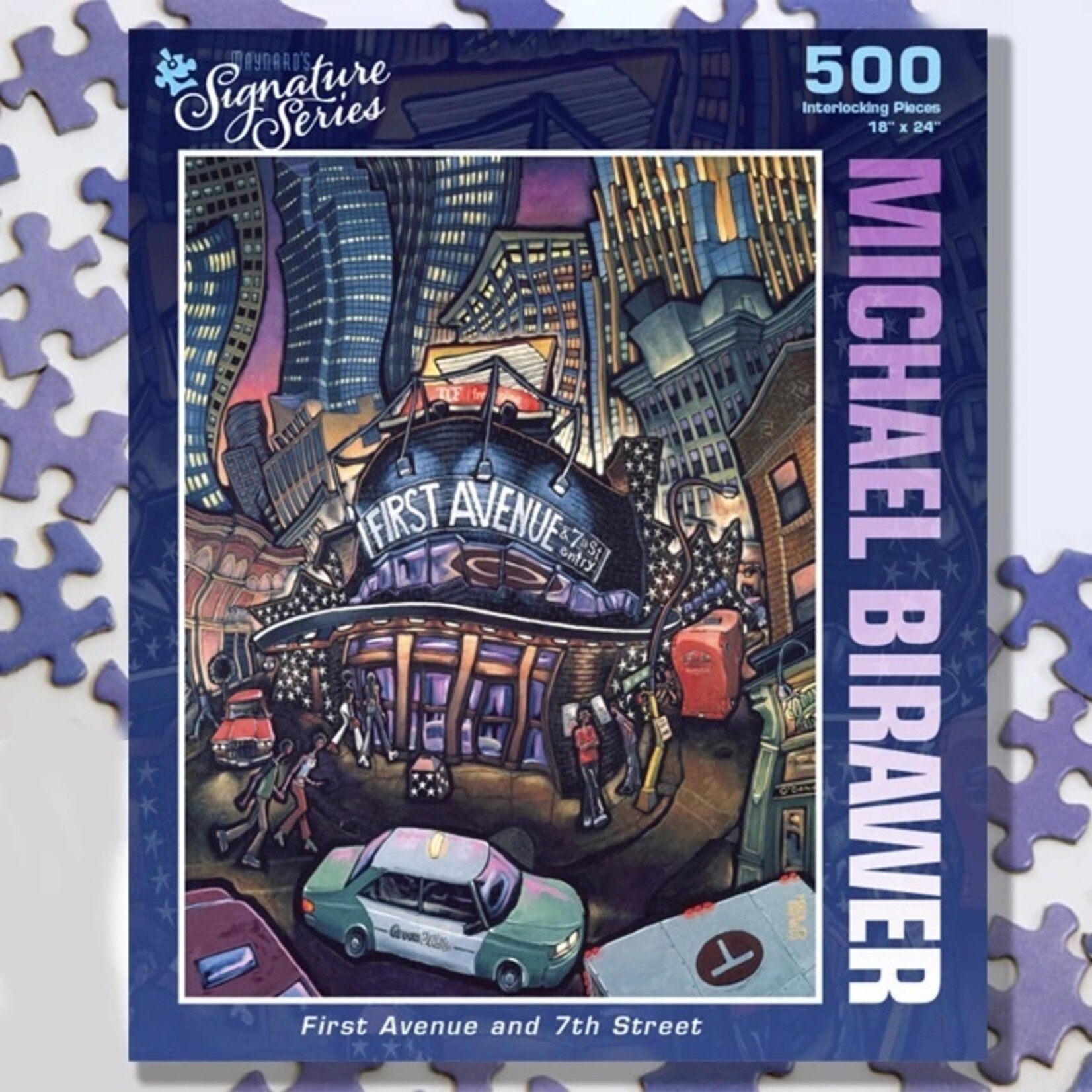 Puzzle Twist First Avenue and 7th Street - 500 Piece Puzzle