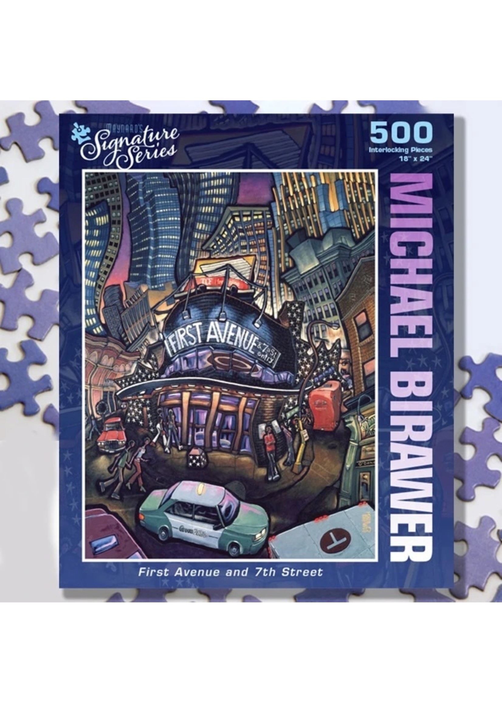 Puzzle Twist First Avenue and 7th Street - 500 Piece Puzzle