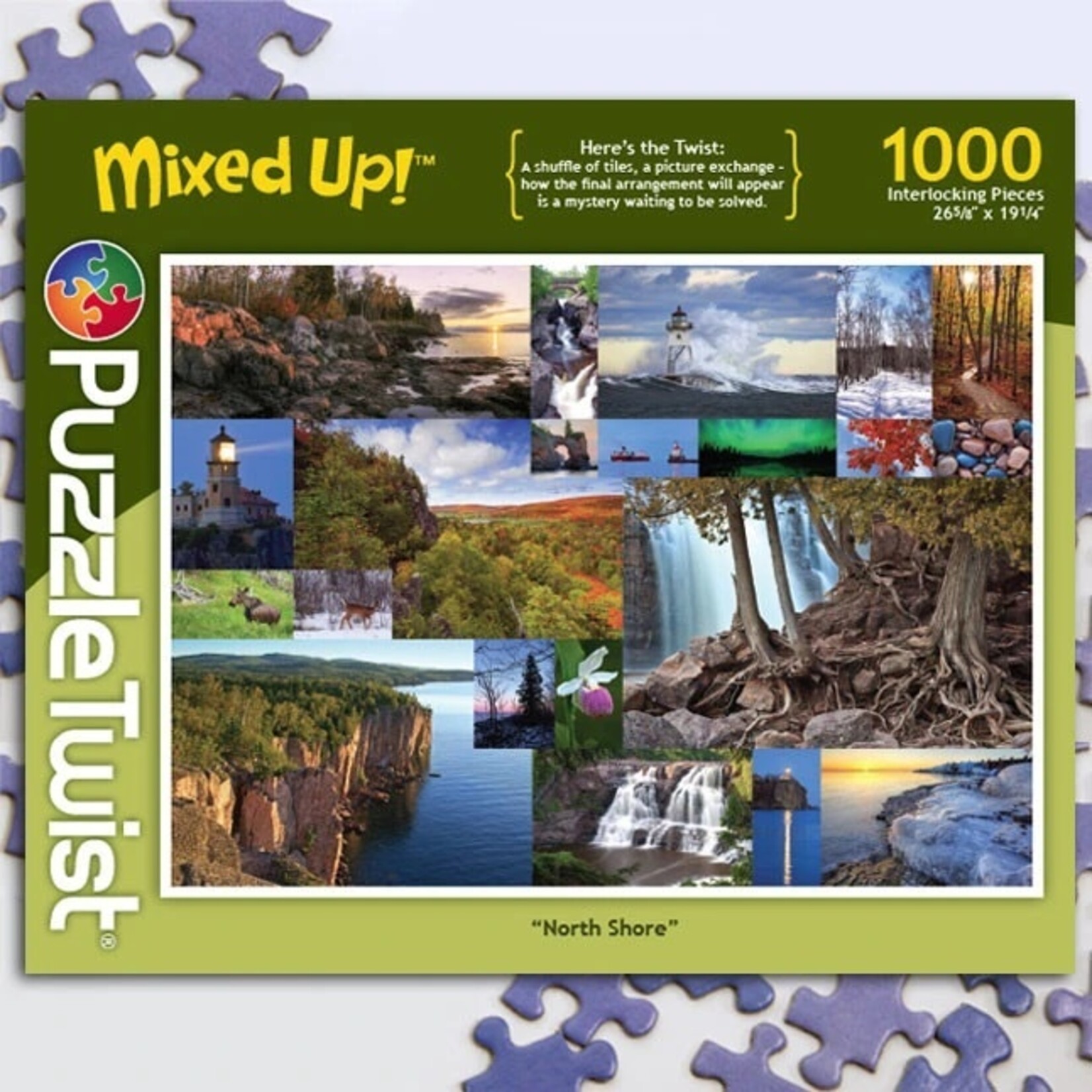 Puzzle Twist North Shore - 1000 Piece Puzzle