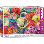 Eurographics Asian Oil Paper Umbrellas - 1000 Piece Puzzle