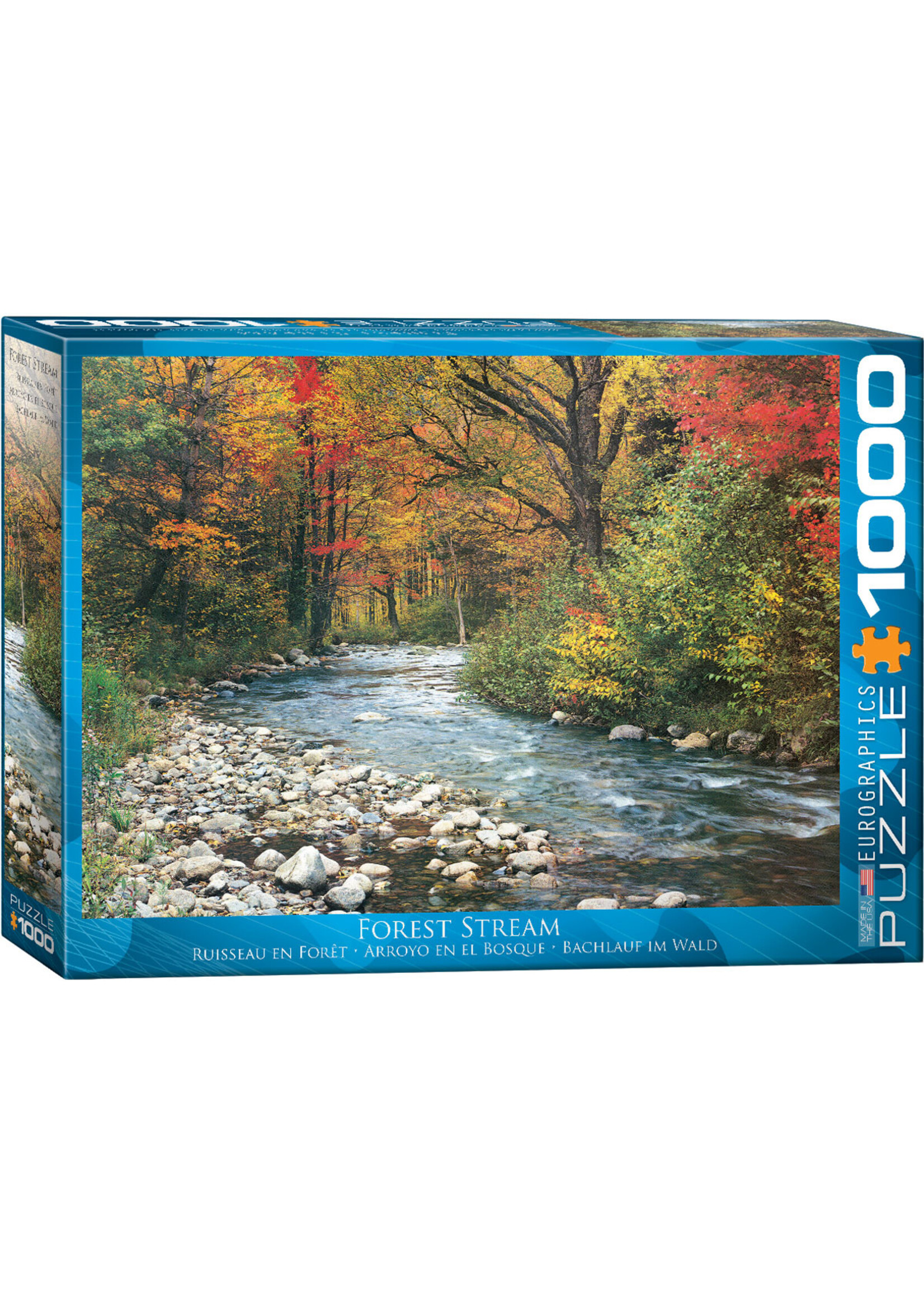 Eurographics Forest Stream - 1000 Piece Puzzle
