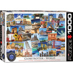 Eurographics Globetrotter - World - 1000 Piece Puzzle