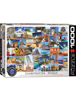 Eurographics Globetrotter - World - 1000 Piece Puzzle