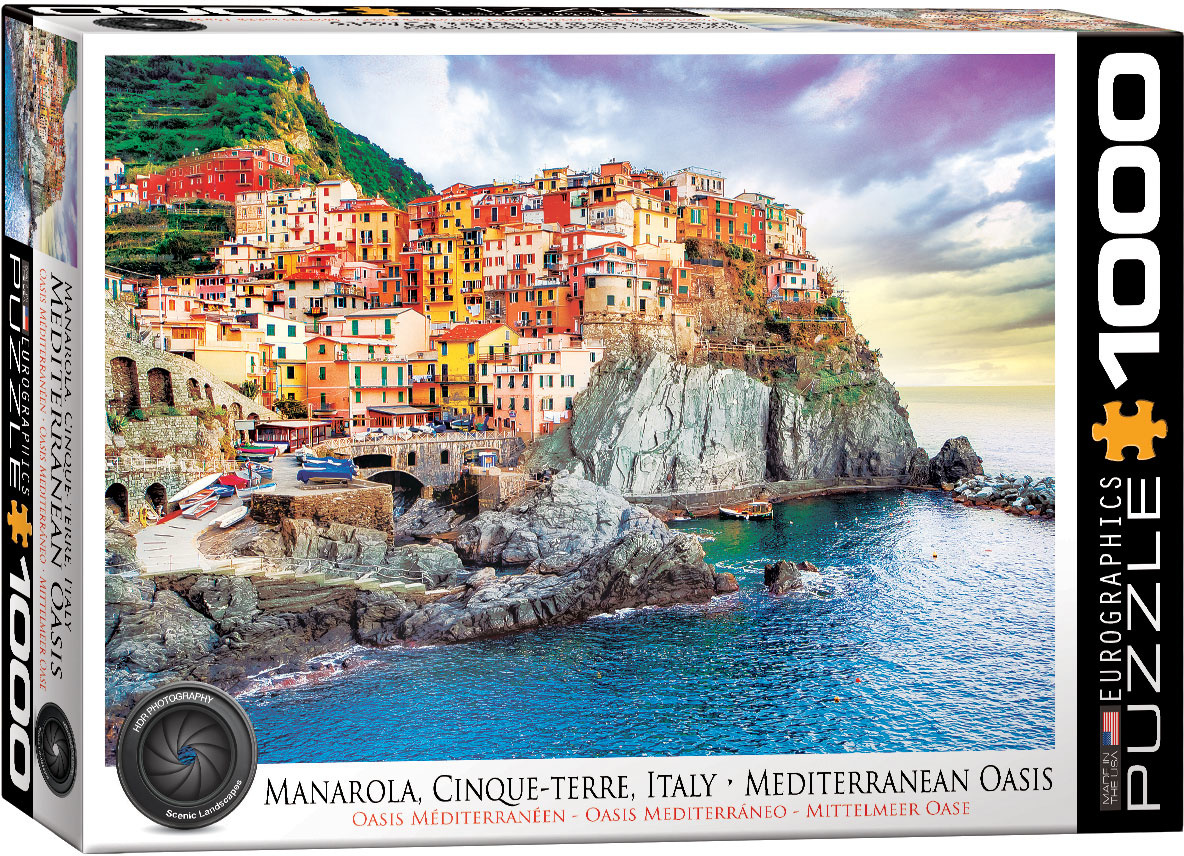 Manarola, Cinque-Terre, Italy - 1000 Piece Puzzle