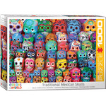 Eurographics Traditional Mexican Skulls - 1000 Piece Puzzle