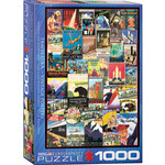 Eurographics Travel USA Vintage Posters - 1000 Piece Puzzle