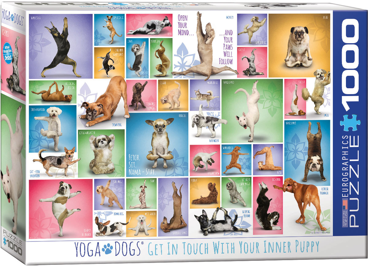 Yoga Dogs - 1000 Piece Puzzle