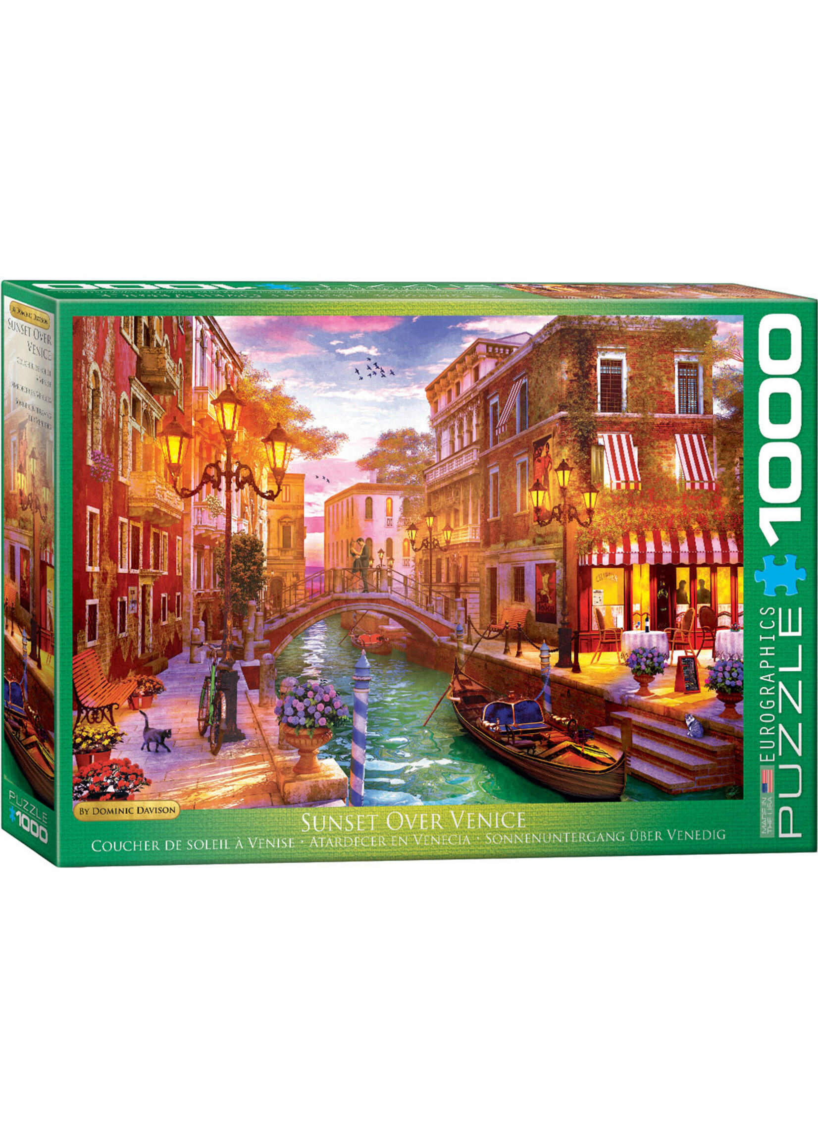 Eurographics Sunset Over Venice - 1000 Piece Puzzle