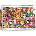 Eurographics Venetian Masks - 1000 Piece Puzzle
