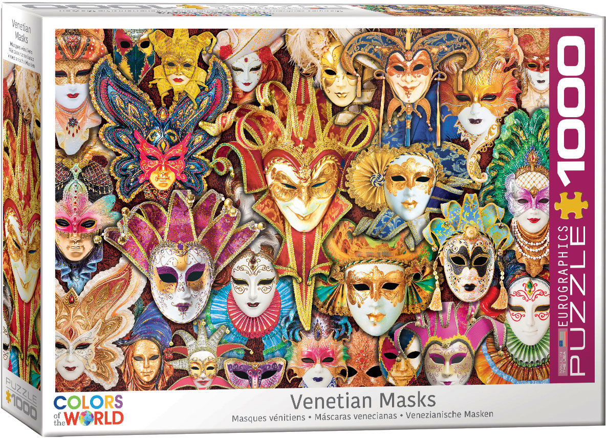 Venetian Masks - 1000 Piece Puzzle