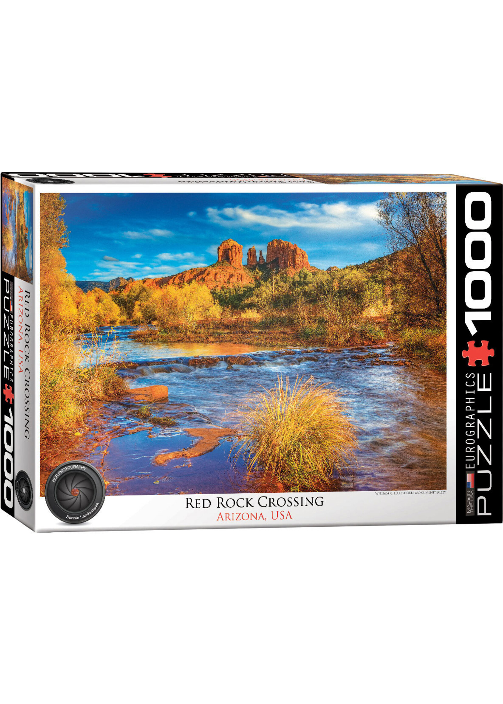 Eurographics Red Rock Crossing, Arizona - 1000 Piece Puzzle