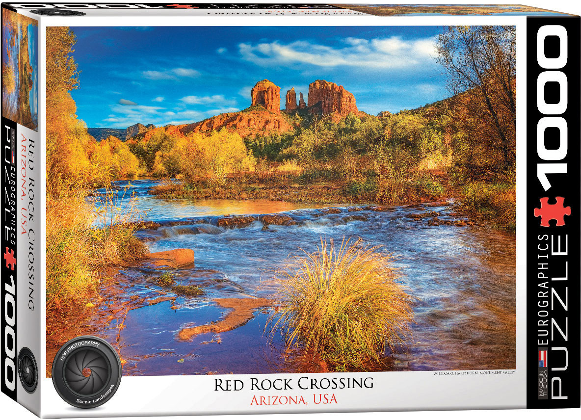 Red Rock Crossing, Arizona - 1000 Piece Puzzle
