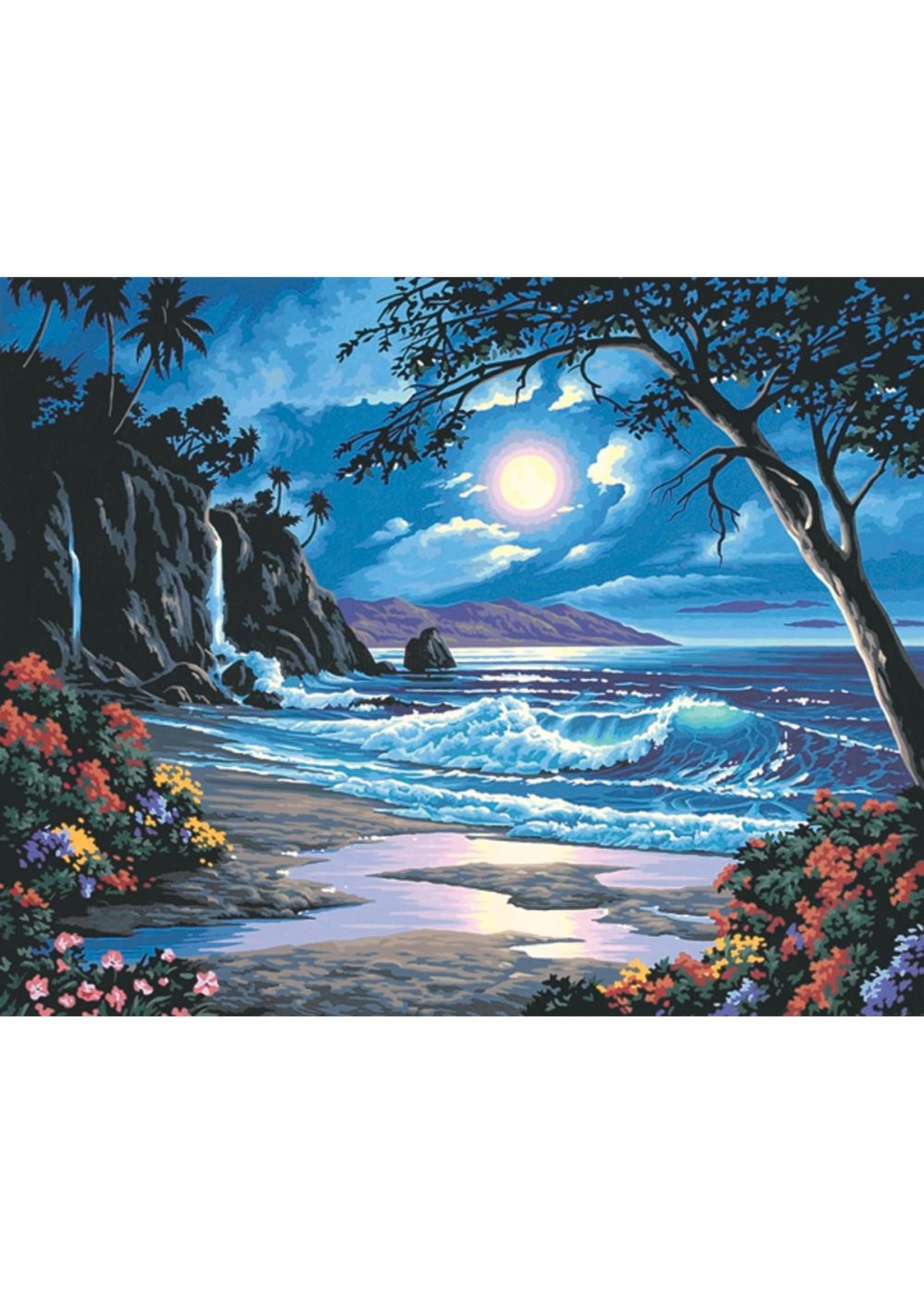 Dimensions Moonlit Paradise - 16x20 - Paint By Number