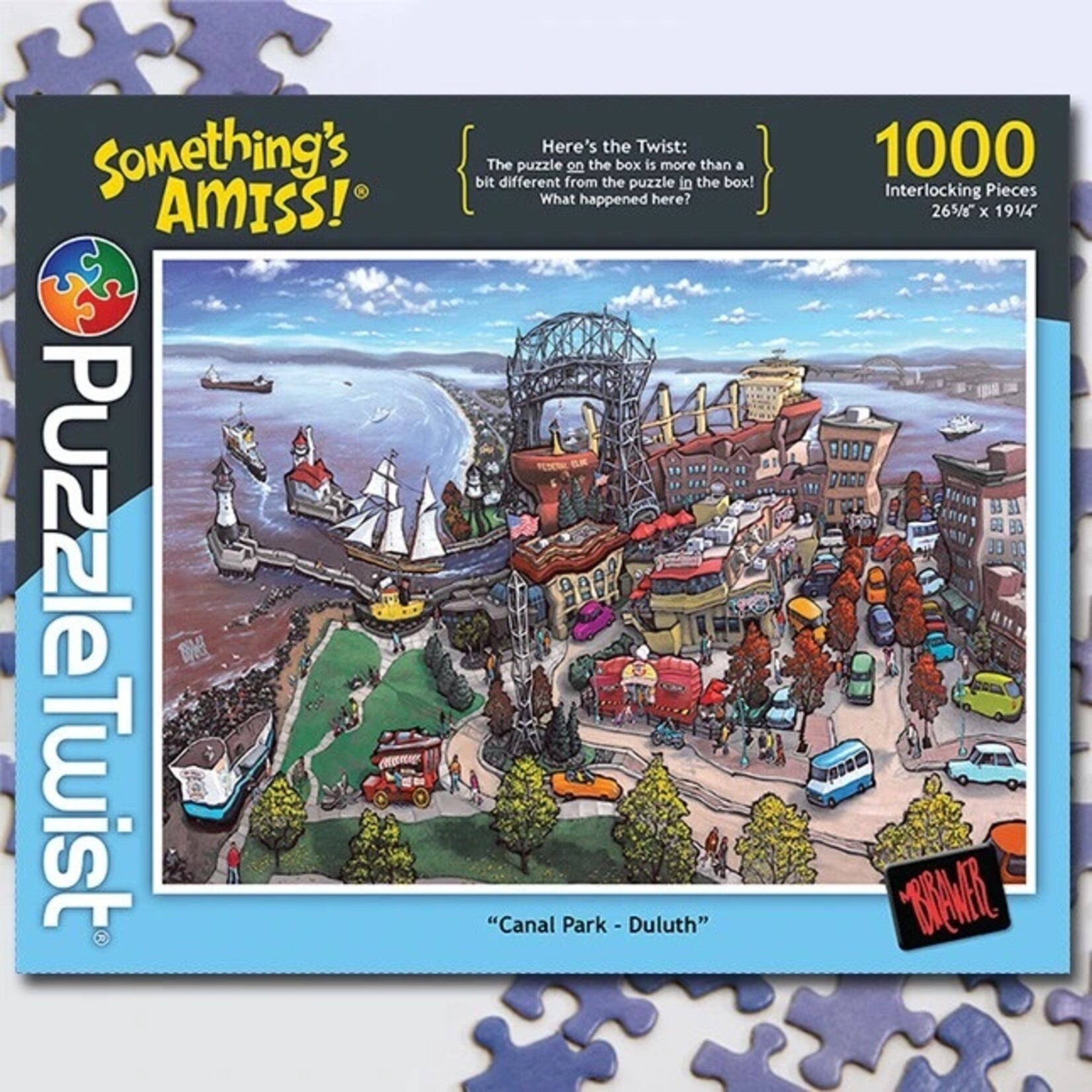 Puzzle Twist Canal Park - Duluth - 1000 Piece Puzzle
