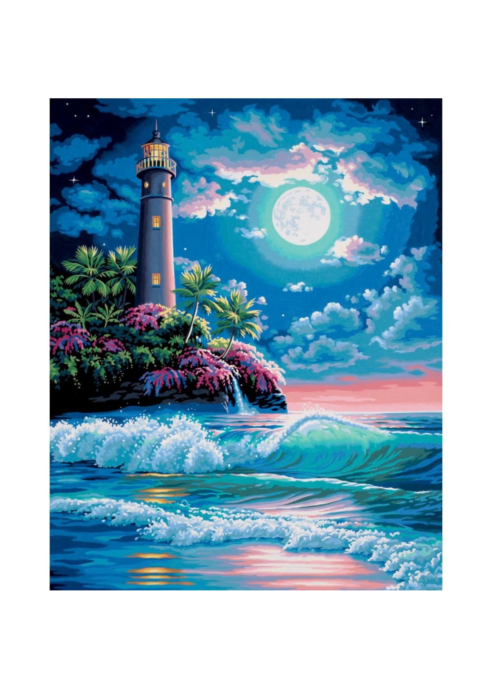 Dimensions Lighthouse - 16x20 - Paint By Number