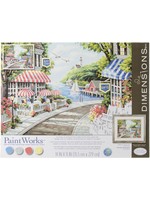 Dimensions PaintWorks Paint by Numbers Kit 20x16 Lakeside Morning