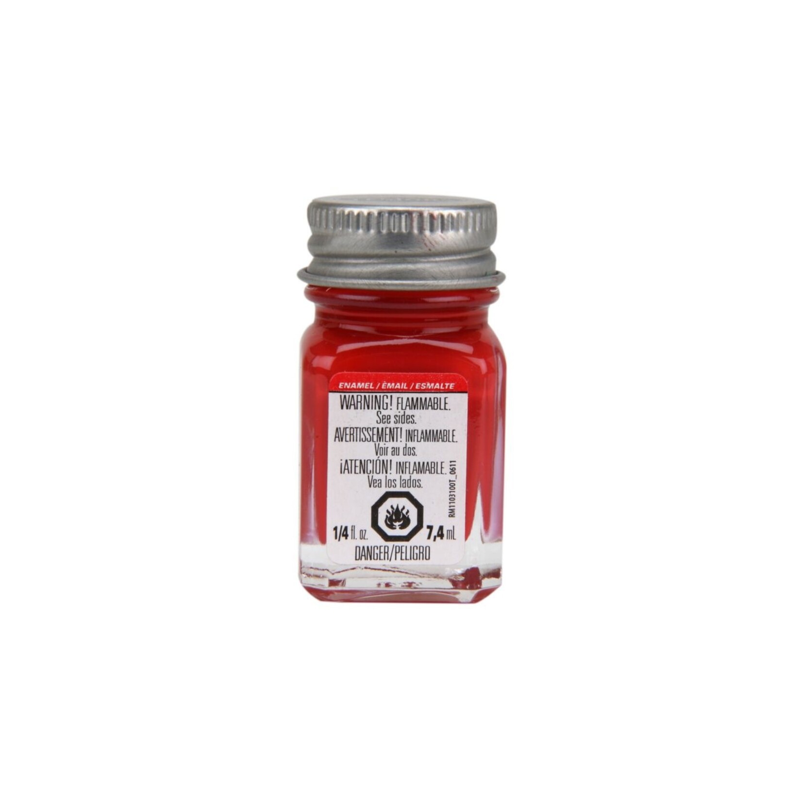 Testors 1197TT - Enamel 1/4 oz - Cherry Flat