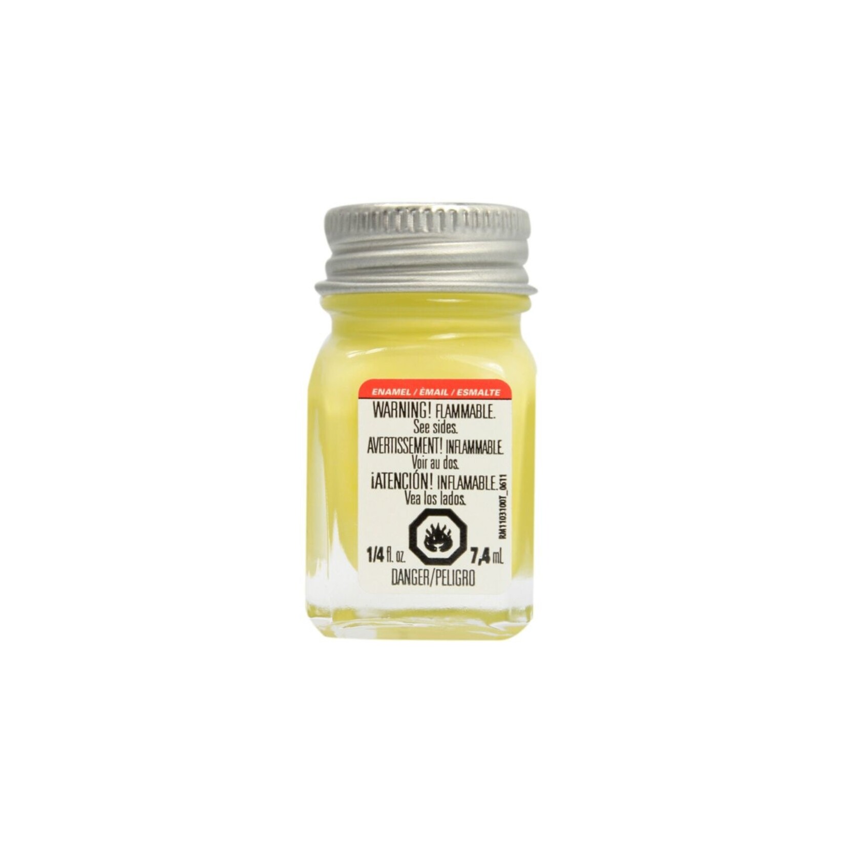 Testors 1112TT - Enamel 1/4 oz - Light Yellow