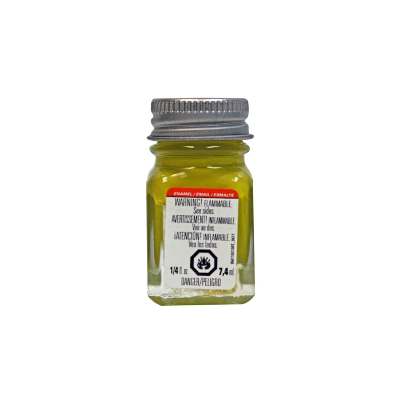 Testors 1184TT - Enamel 1/4 oz - Zinc