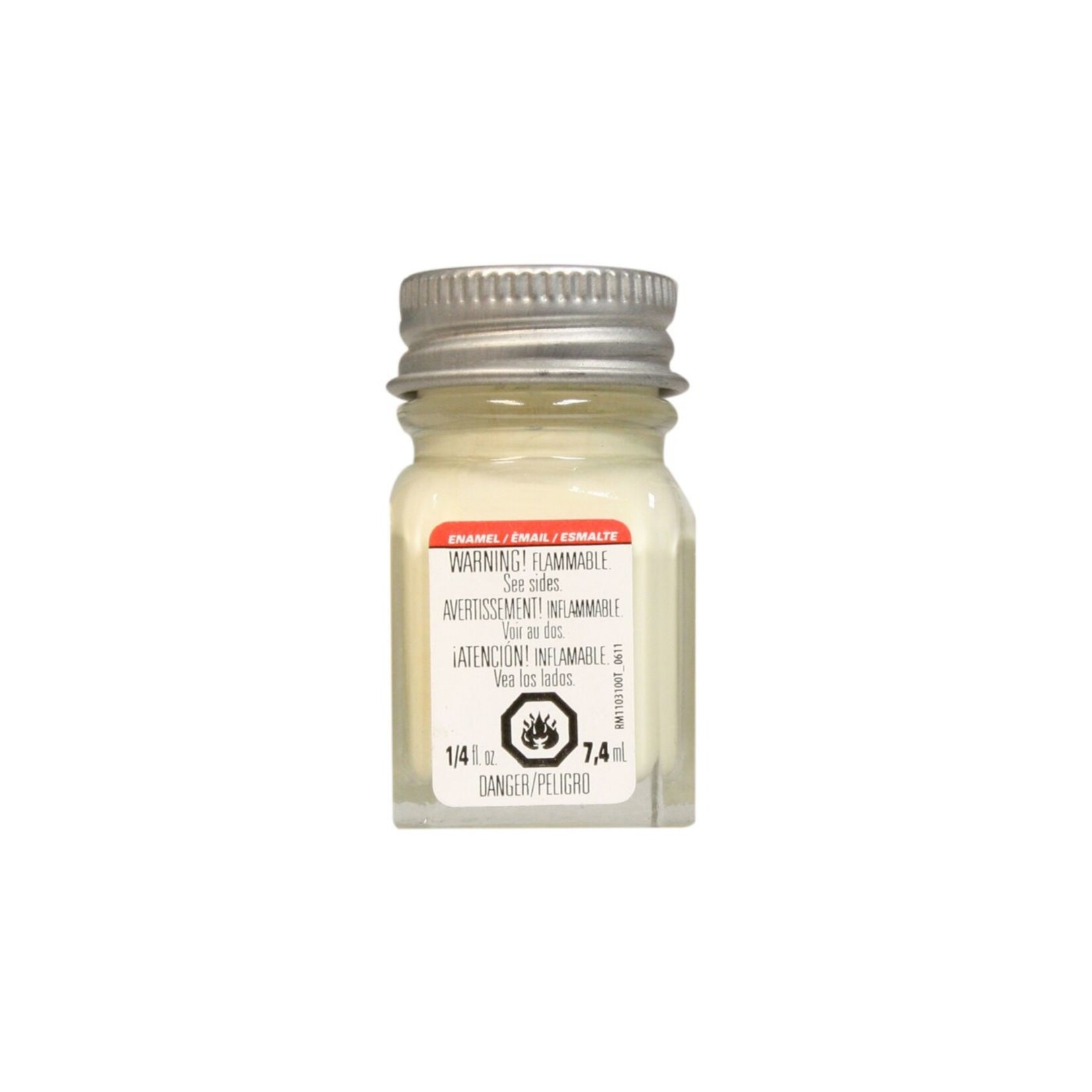 Testors 1117TT - Enamel 1/4 oz - Light Ivory Gloss