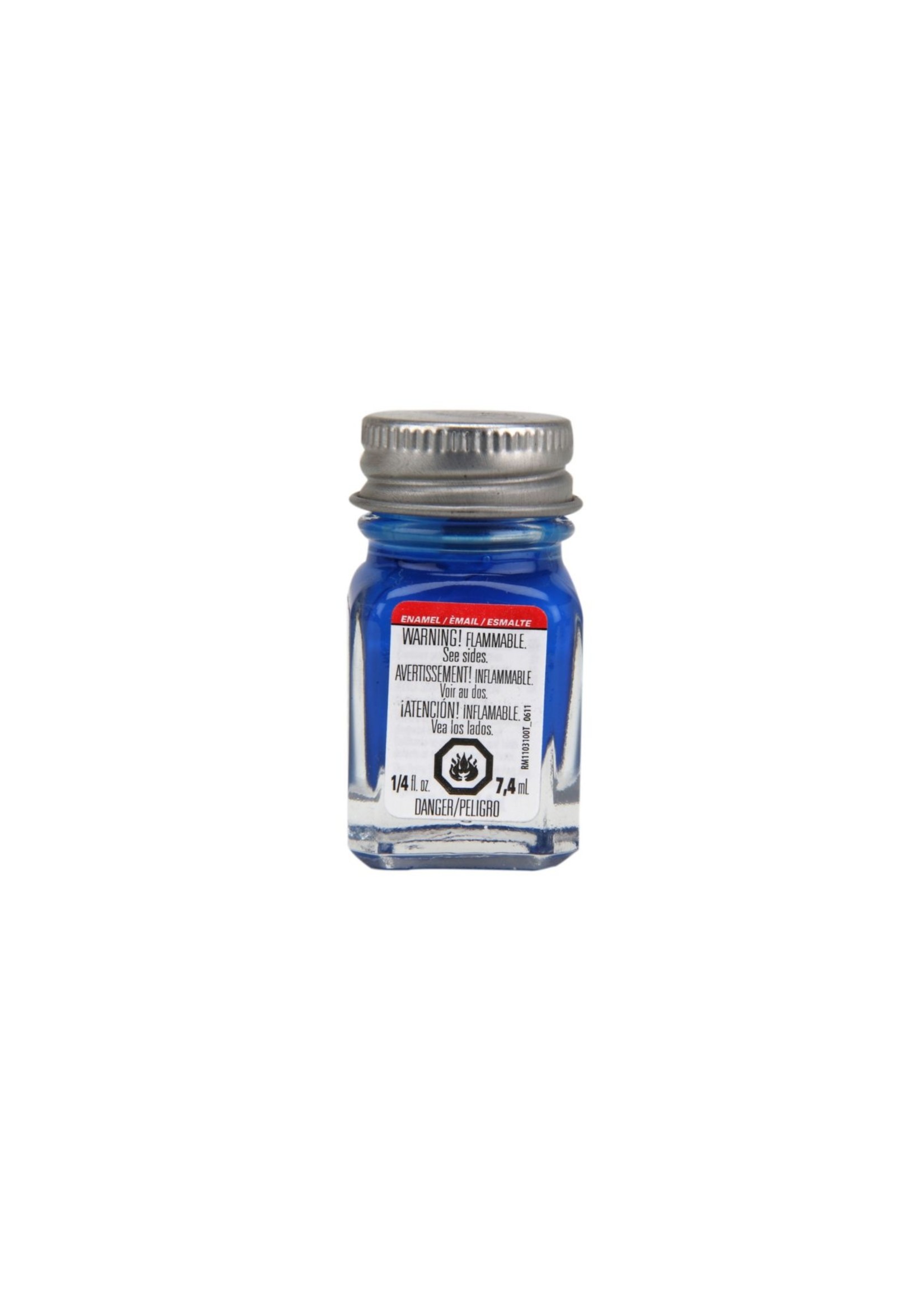 Testors 1176TT - Enamel 1/4 oz - Blue Fluorescent